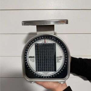 Silver Kitchen Scale